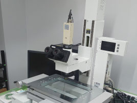 Precision dimension measuring microscope